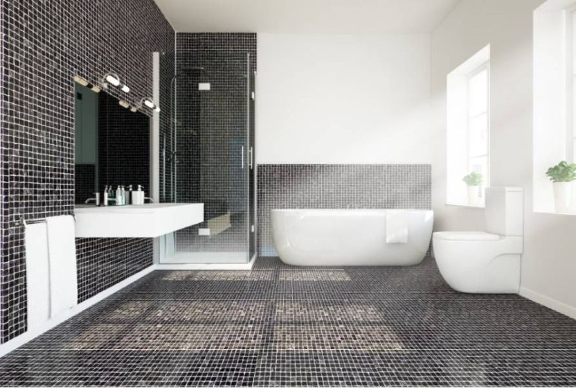 Black Bathroom Tiles: 5 Design Tips To Help You Make a Statement