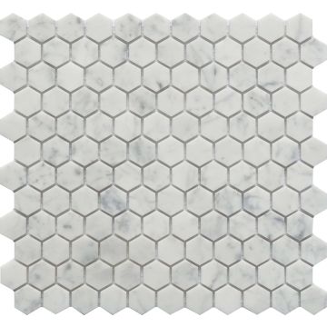 ceramic wall tile -141-Rye-Carrara-300 x 300 mm ( 12" x 12" ) clean white premium tile on bathroom shower wall, 12x12