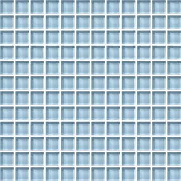 Amber Random Linear ocean blue premium tile on bathroom shower wall, 3x6