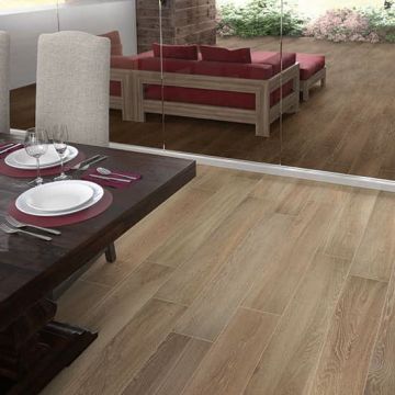 Arctic White Chevron beautiful dark brown premium tile on bathroom shower wall, 8x47