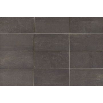 Union - UN05 - Black Nickel - Rectangle - 24X48 - Matte porcelain tile tile, beautiful dark gray, 24x47