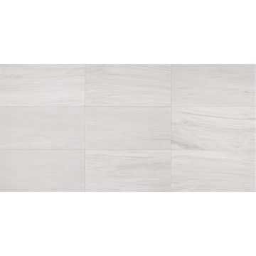 Haven Point 360 Candid Heather Rectangle M109 Gray contemporary gray natural stone tile on bathroom shower wall, 3x8