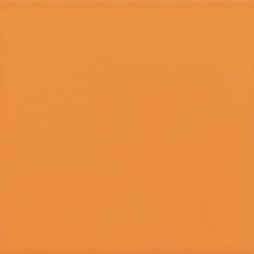 Color Story Wall - 0077 - Mandarin - Rectangle - 2X8 - Glossy beautiful orange mosaic tile on bathroom shower wall, 2x8