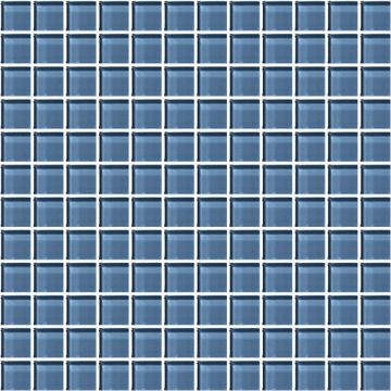Color Appeal - C110 - Dusk Straight - Joint - 1X1 - Glass silver gray mosaic tile on bathroom shower wall, 1x1