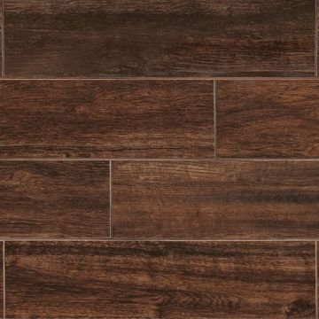 American Estates 222 Spice Plank ULCJ Brown warm brown porcelain tile tile on bathroom shower wall, 225x900