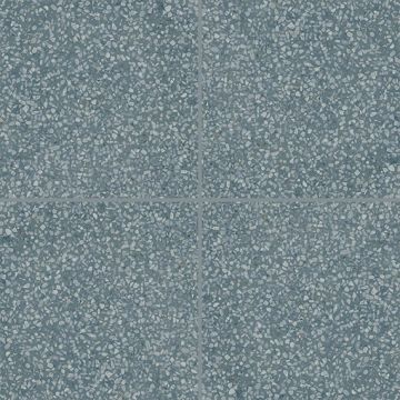 D_Segni Terrazzo 439 Blue Square DS32 Blue ocean blue porcelain tile tile on bathroom shower wall, 8x8