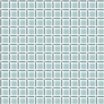Color Appeal - C106 - Moonlight Straight - Joint - 1X1 - Glass beautiful mint blue mosaic tile on bathroom shower wall, 1x1
