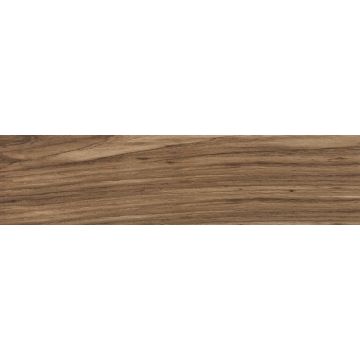 Knoxwood 510 Spice Plank KW03 Brown walnut brown porcelain tile tile on bathroom shower wall, 6x24