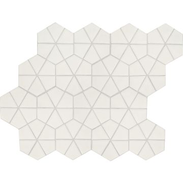 Arctic White, 3D Cube, 2X3, Glossy