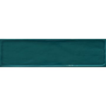 ceramic wall tile -160-Fano-Green-100 x 400 mm ( 4" X 16" ) forest green premium tile on bathroom shower wall, 4x16