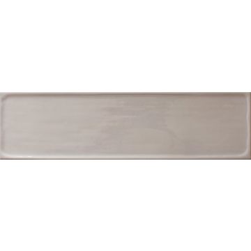 ceramic wall tile -157-Fano-Gray-100 x 400 mm ( 4" X 16" ) dove gray premium tile on bathroom shower wall, 4x16
