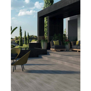 Merona 532 Grey Plank MR43 Gray dove gray porcelain tile tile on bathroom shower wall, 200x1000