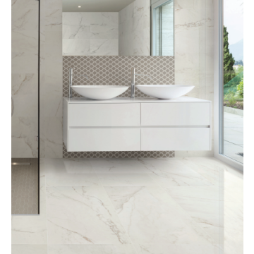 24 x 48 inches Beautiful White & Gray Porcelain TILE