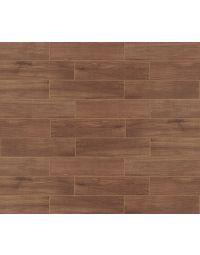 Edgewood 523 Boulder Plank EW03 Brown warm brown porcelain tile tile on bathroom shower wall, 6x24