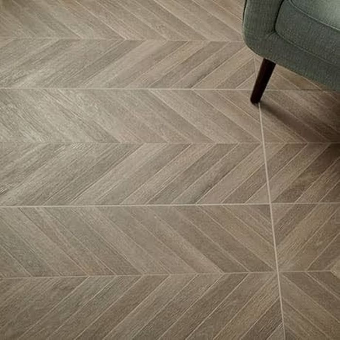 brown blend rectangle chevron porcelain tile 