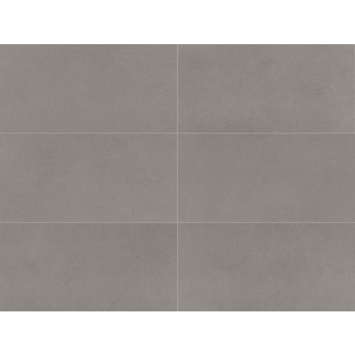 12x24 Truffle Rectangle Matte Grey Porcelain Tile by Daltile. Ideal for dry & level - interior floor, wet & level - interior floor, exterior floor applications, ramps & inclines, walls, backsplashes, and countertops