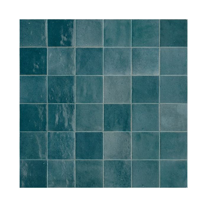 OTILE.com | Online Tile Shop 4 x 4 inches, Azure Blue Glazed