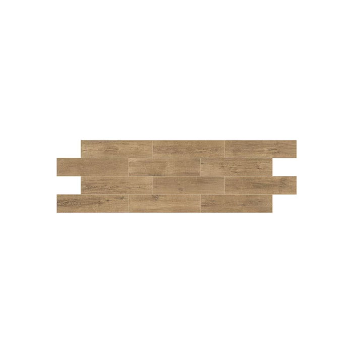 6x24 wood-look matte porcelain tile