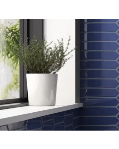 Azul Arrow 2x10 Bright Ceramic Tile
Blue Arrow 2x10 Glossy Wall Tile