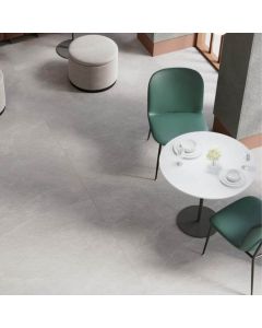 ARCHIE beautiful light gray premium tile on bathroom shower wall, 24x47