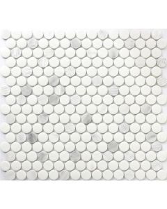 ceramic wall tile -150-Rye-Carrara-300 x 300 mm ( 12" x 12" ) crisp white premium tile on bathroom shower wall, 12x12