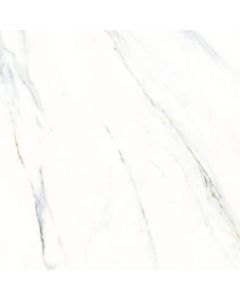 CARARRA NUEV clean white premium tile on bathroom shower wall, 300x600