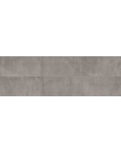 Forte Grey 24x48 matte concrete look porcelain tile by OTILE