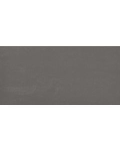 Fog Rectangle Matte Gray charcoal grey premium tile on bathroom shower wall, 300x600
