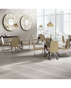 Degrees Silver Plank Matte beautiful silver premium tile on bathroom shower wall, 6x24