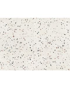 Color Story Floor - T061 - Designer White Speckle - Rectangle - 12X24 - Matte colorbody porcelain tile, snow white, 300x600