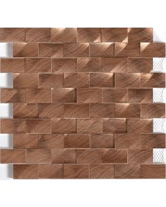 Matte Frst Moka Hexagon rich brown premium hexagon tile on bathroom shower wall, 12x12