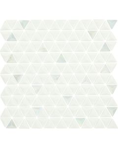 Versatile Triangle Tile - Stylish 1x1 format in White Matte finish.