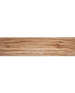 American Estates 217 Natural Plank ULCG Brown rich brown porcelain tile tile on bathroom shower wall, 225x900