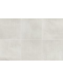 Illusionist 652 Lumen Square IL45 White snow white porcelain tile tile on bathroom shower wall, 24x24