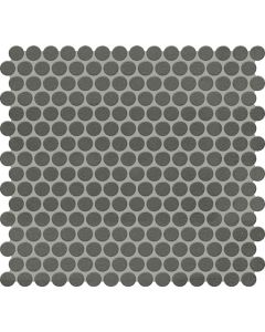 Inyo 168 Olive Penny Rounds IN72 Medium Gray beautiful medium gray porcelain tile tile on bathroom shower wall, 12x12