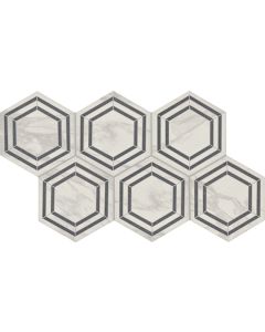 Bridal Deco slate grey premium tile on bathroom shower wall, 24x24