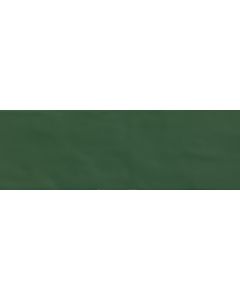 Cyclade Rectangle Undulated beautiful dark green premium tile on bathroom shower wall, 100x300