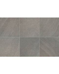 Modern Oasis 556 Stormy Sky Square MD09 Gray dove gray porcelain tile tile on bathroom shower wall, 24x24