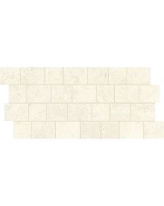 Uniche 251 Bianco Random UN10 Cream beautiful cream porcelain tile tile on bathroom shower wall, 12x12