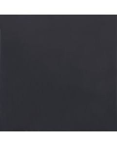 Clay Canvas - CC04 - Coal - Square - 24X24 - Matte midnight black porcelain tile tile on bathroom shower wall, 24x24