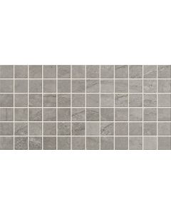 Stone Theory - ST88 - Formation Straight - Joint - 2X2 - Matte silver gray porcelain tile tile on bathroom shower wall, 50x50