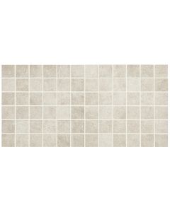 Historic Limestone - HS10 - Tradition Straight - Joint - 2X2 - Matte porcelain tile tile, pristine white, 50x50