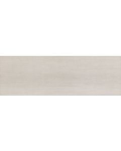 Materika 105 Grigio Rectangle MT14 White bright white artisan ceramic tile on bathroom shower wall, 400x1200