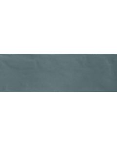 Aura Rectangle Undulated modern grey premium tile on bathroom shower wall, 100x300