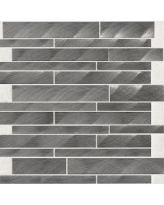 Spa 3D Cube beautiful dark grey premium tile on bathroom shower wall, 12x12