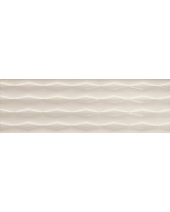 Visual Impressions - VI11 - Beige Rectangle - Diamond - 8X24 - Matte glazed ceramic tile, sandy beige, 8x24