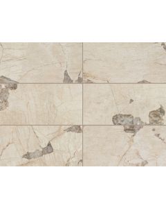 Savoir 595 Pierre Rectangle SV12 Beige warm beige porcelain tile tile on bathroom shower wall, 24x47