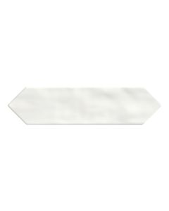 Matte Arctic White, Picket, 3X12, Undulated, Matte