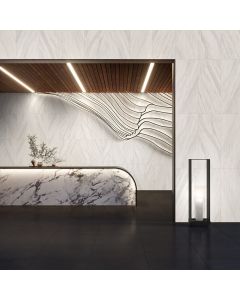 Black, Square, 24X24, Polished