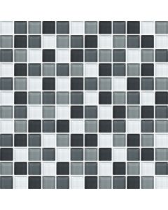 12 x 12 inches, Beautiful Dark Gray Premium TILE, Premium Glass